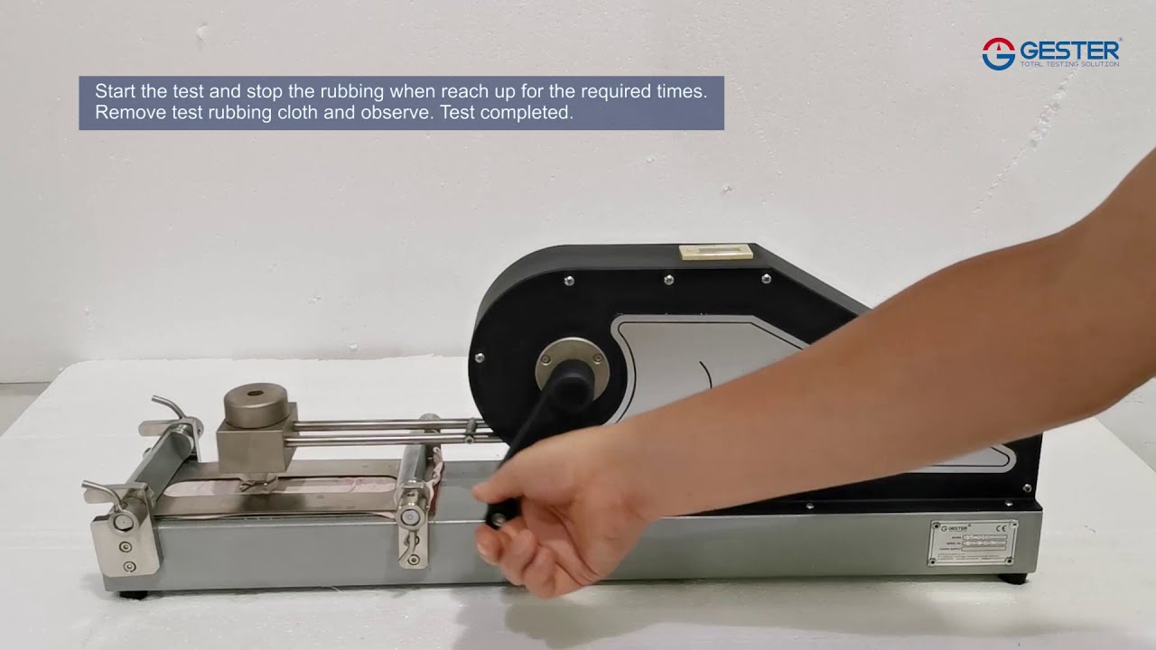 Crockmeter Rubbing Fastness Tester crock meter test