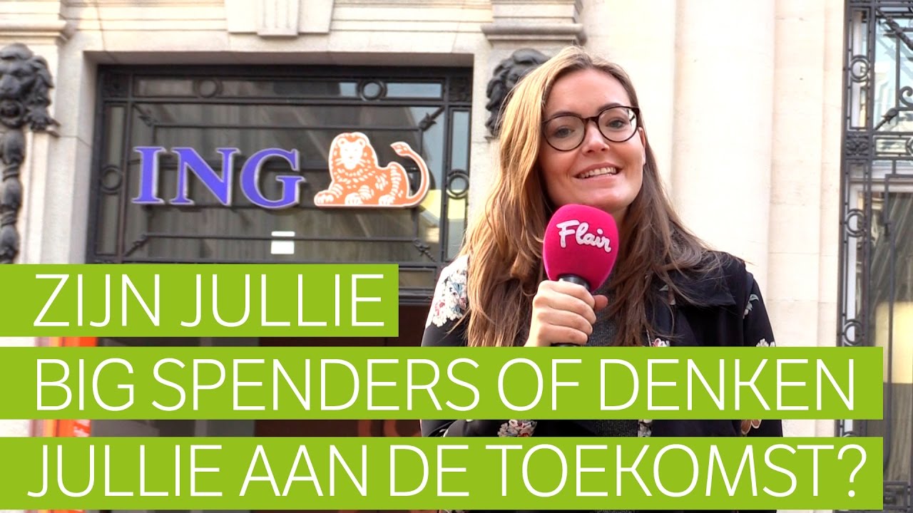 Zijn jullie 'big spenders' of denken jullie aan de toekomst?