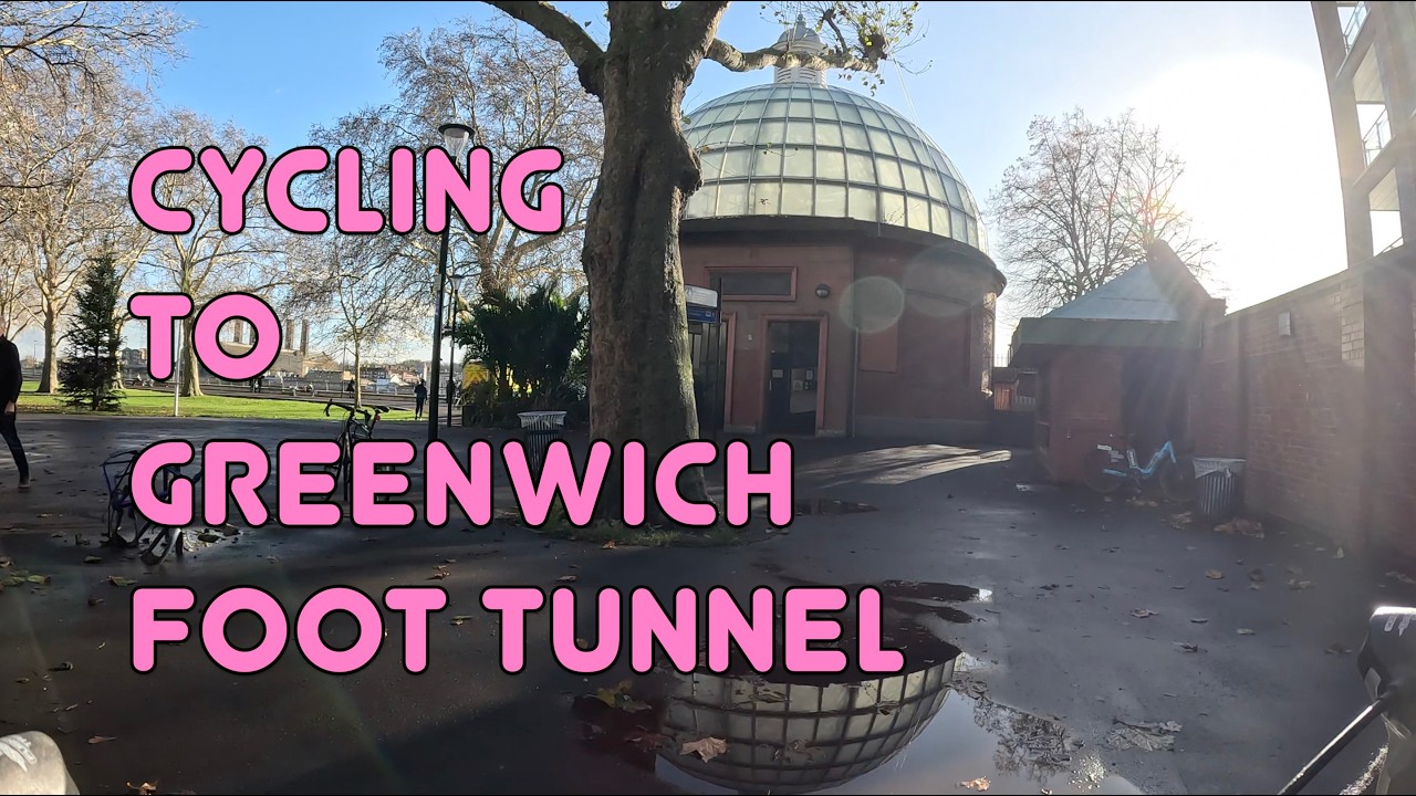 🚲 The quiet way to cycle to Greenwich Foot Tunnel from Limehouse and beyond