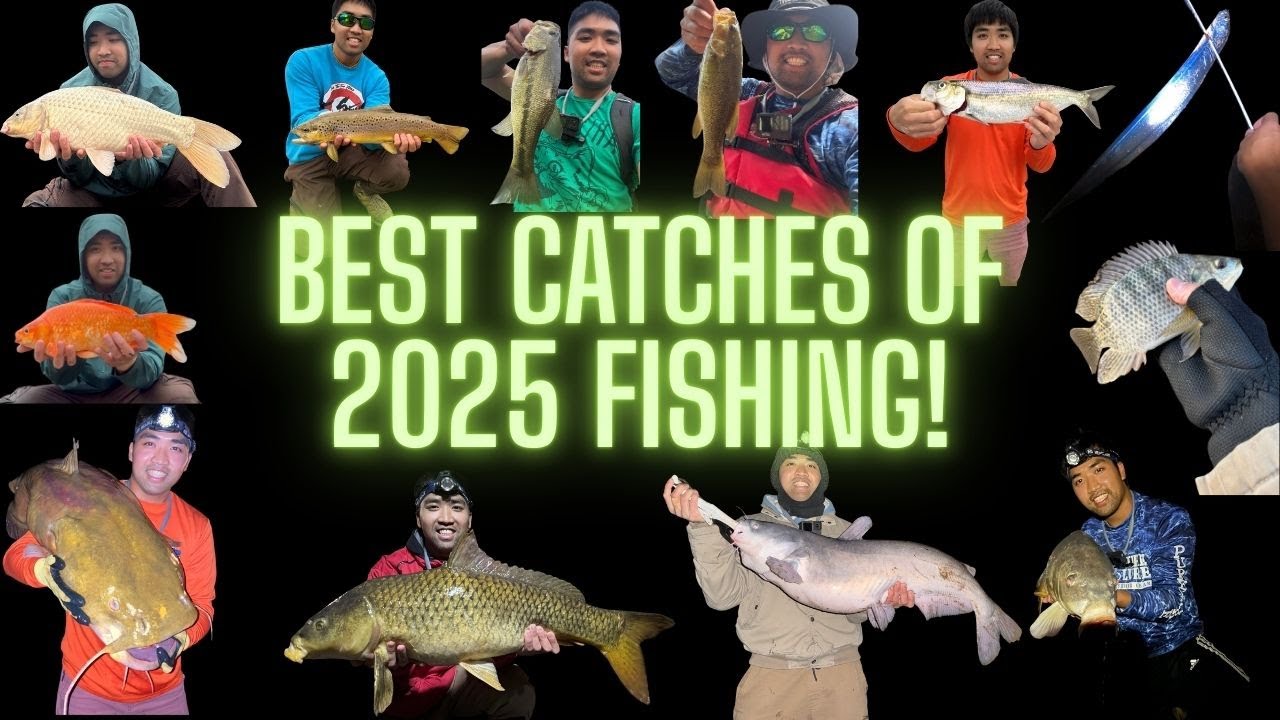 My Best and Favorite Fishing Moments of 2025 (New PBs, New Species, Rare & Big Fish!)