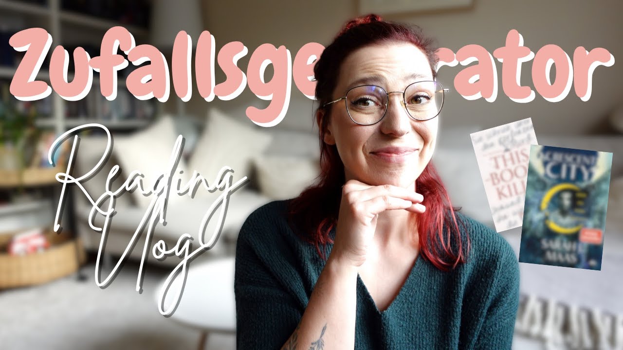 Zufallsgenerator entscheidet eine Woche lang, was ich lese 📚 *Spoilerfreier Reading Vlog*