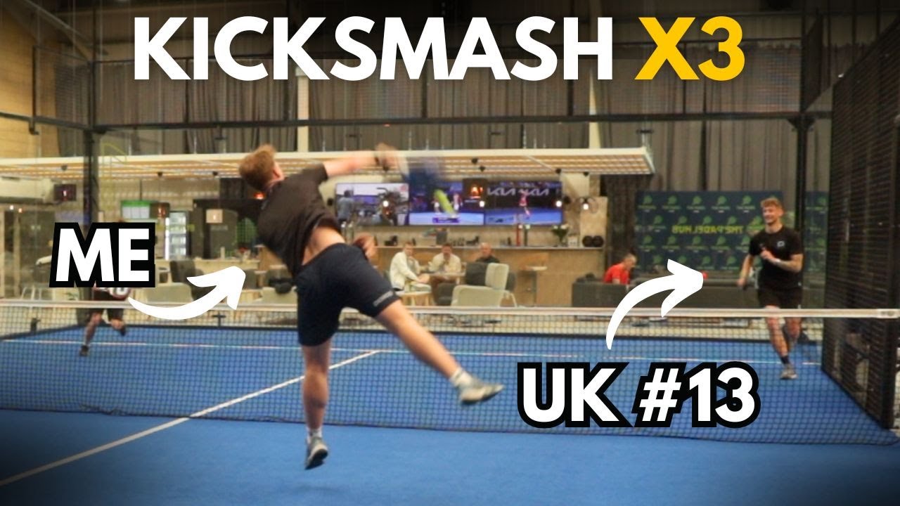 Padel KICKSMASH TIPS + WILD Match W/ UK#13