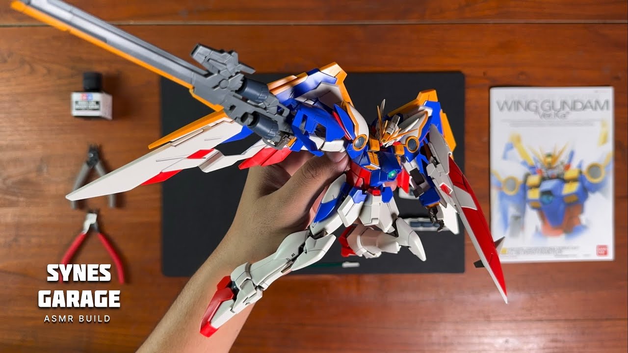 Wing Gundam MG Ver Ka 1/100 | ASMR BUILD | Bandai