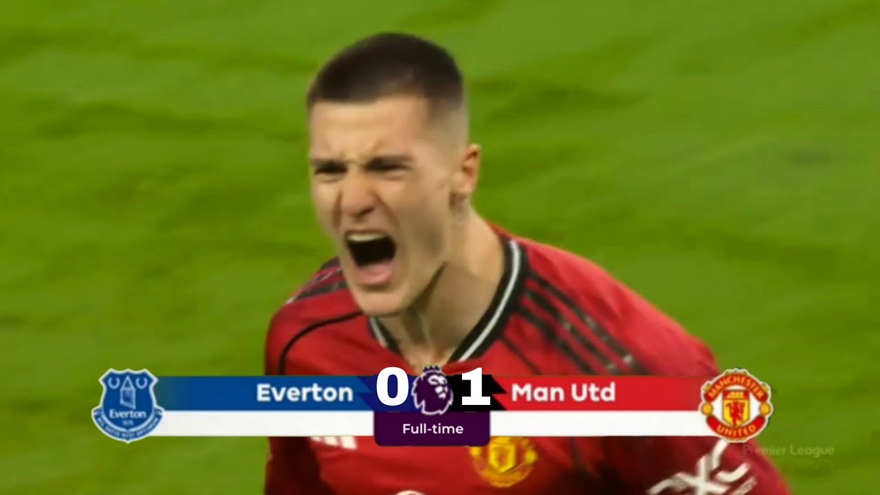 SESKO = THE NEW CHICHARITO 🔥🔥 HIGHLIGHT EVERTON VS MANCHESTER UNITED PREMIER LEAGUE 2025 SESKO GOAL