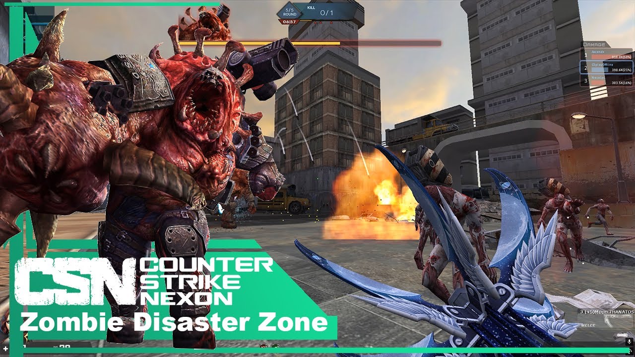 Counter-Strike Nexon Studio CSNS Zombie Disaster Zone /Gameplay [ EP5]