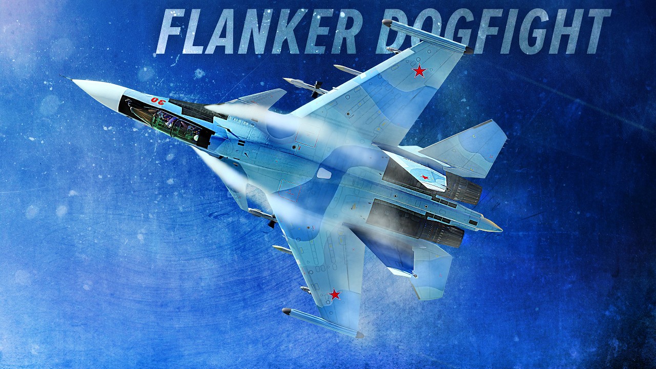 SU-30 Flanker Dogfight UNKNOWN Enemy | DCS World