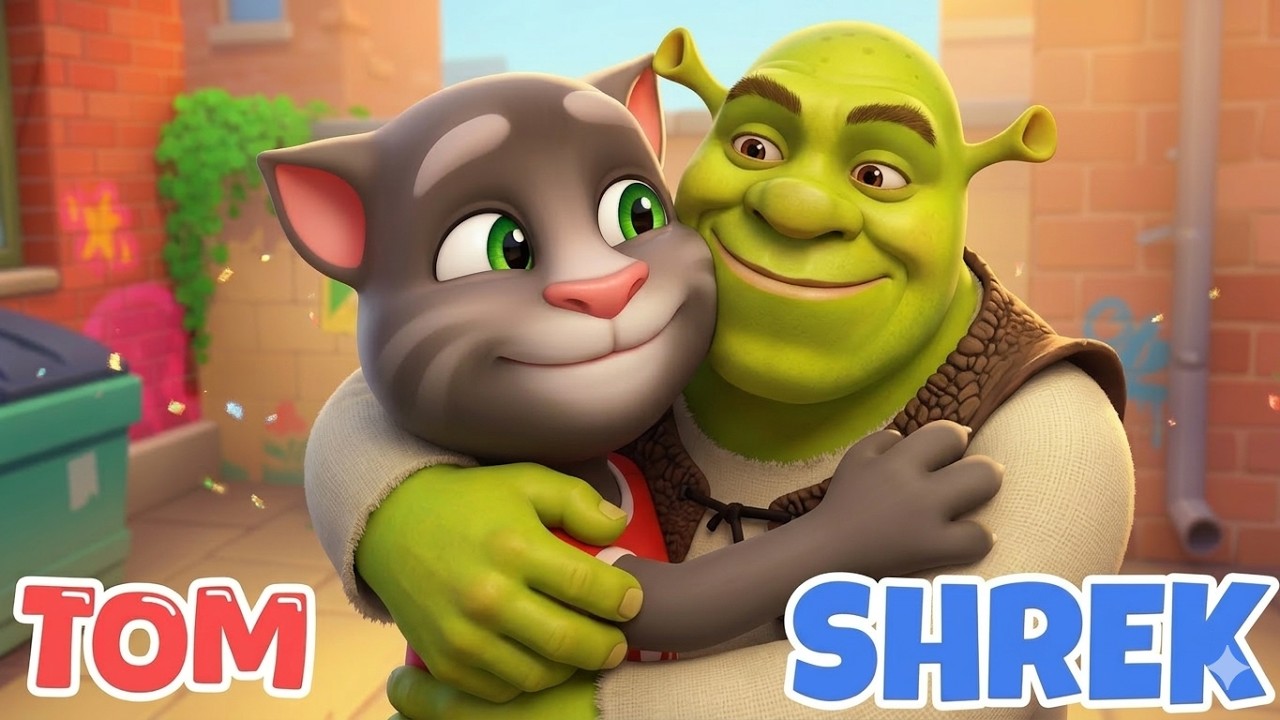 My Talking Tom vs Shrek part 2