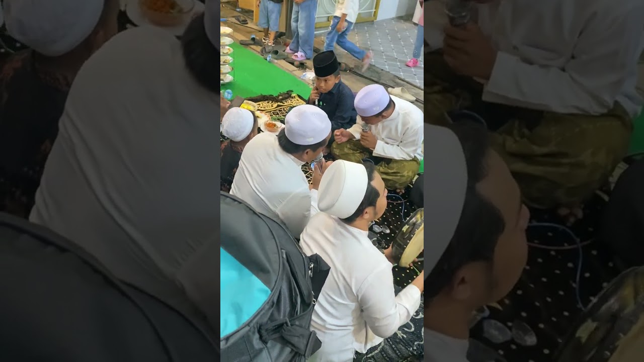 Nyumbang lahu d acara pernikahan #hadrohsholawat 