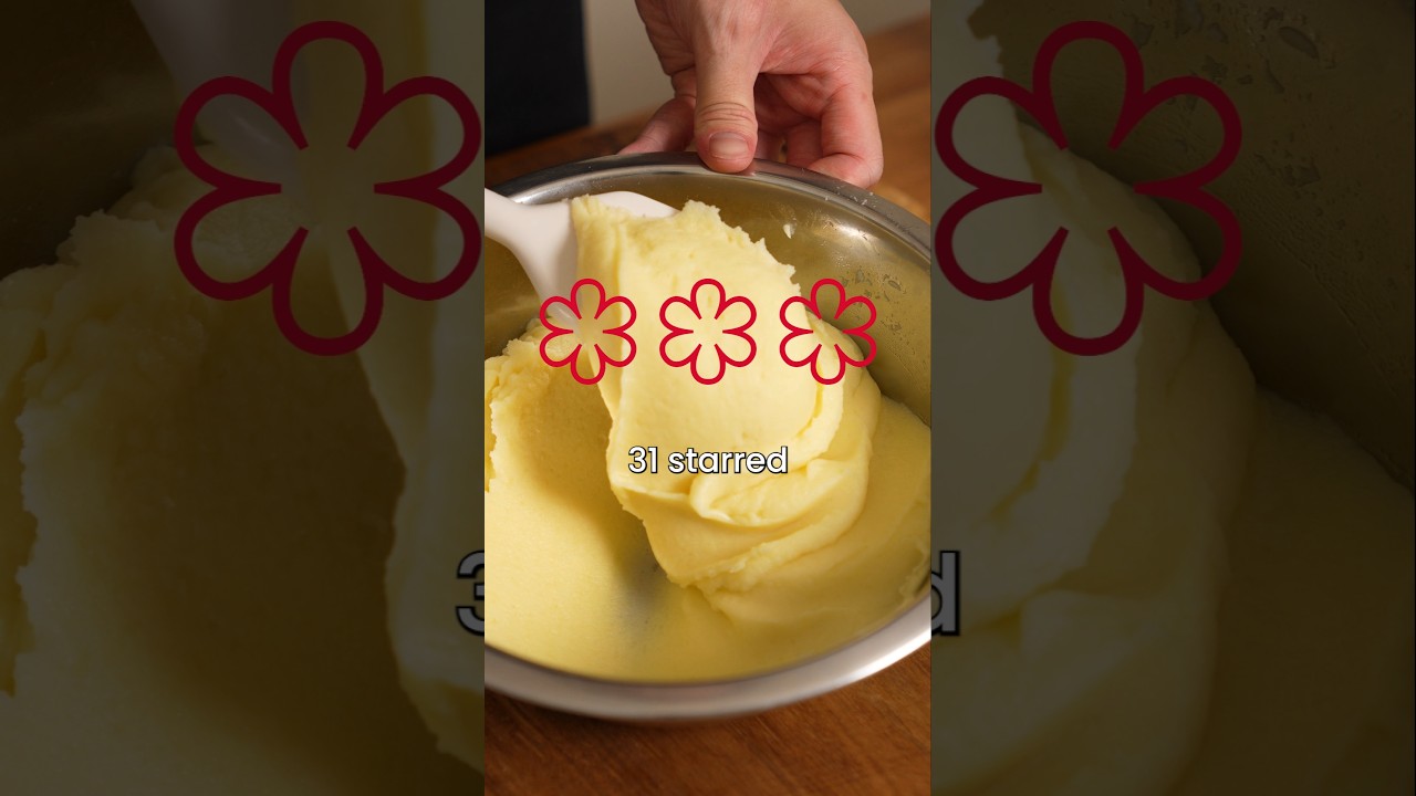 31 картофель, отмеченный звездой Мишлен #шорты
