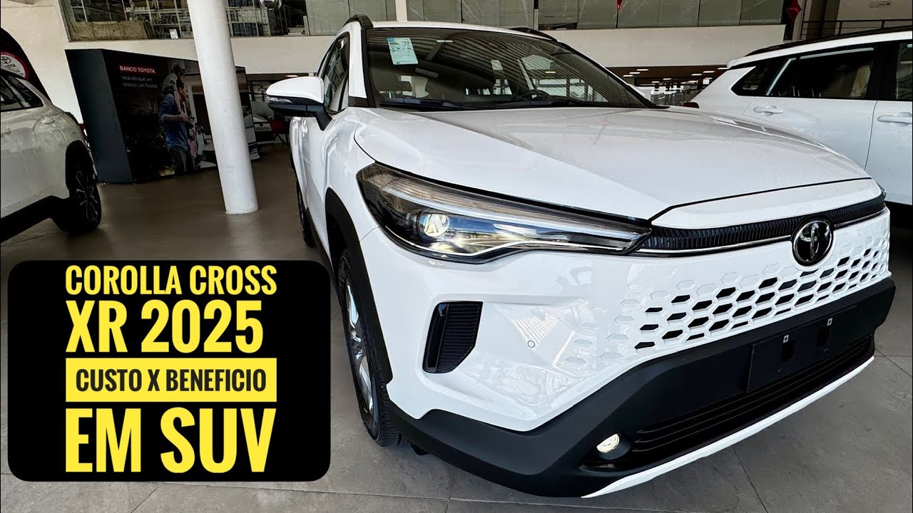 🔴 COROLLA CROSS XR 2025 - A TOYOTA ENDOIDOU, R$111.000 PARA TÁXI - MELHOR CUSTO X BENEFICIO de SUV