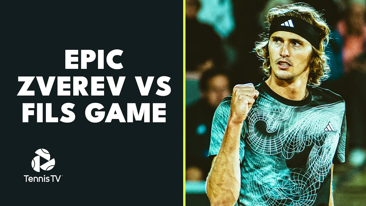 Alexander Zverev vs Arthur Fils: Every Point From EPIC Game | Hamburg 2023 Highlights