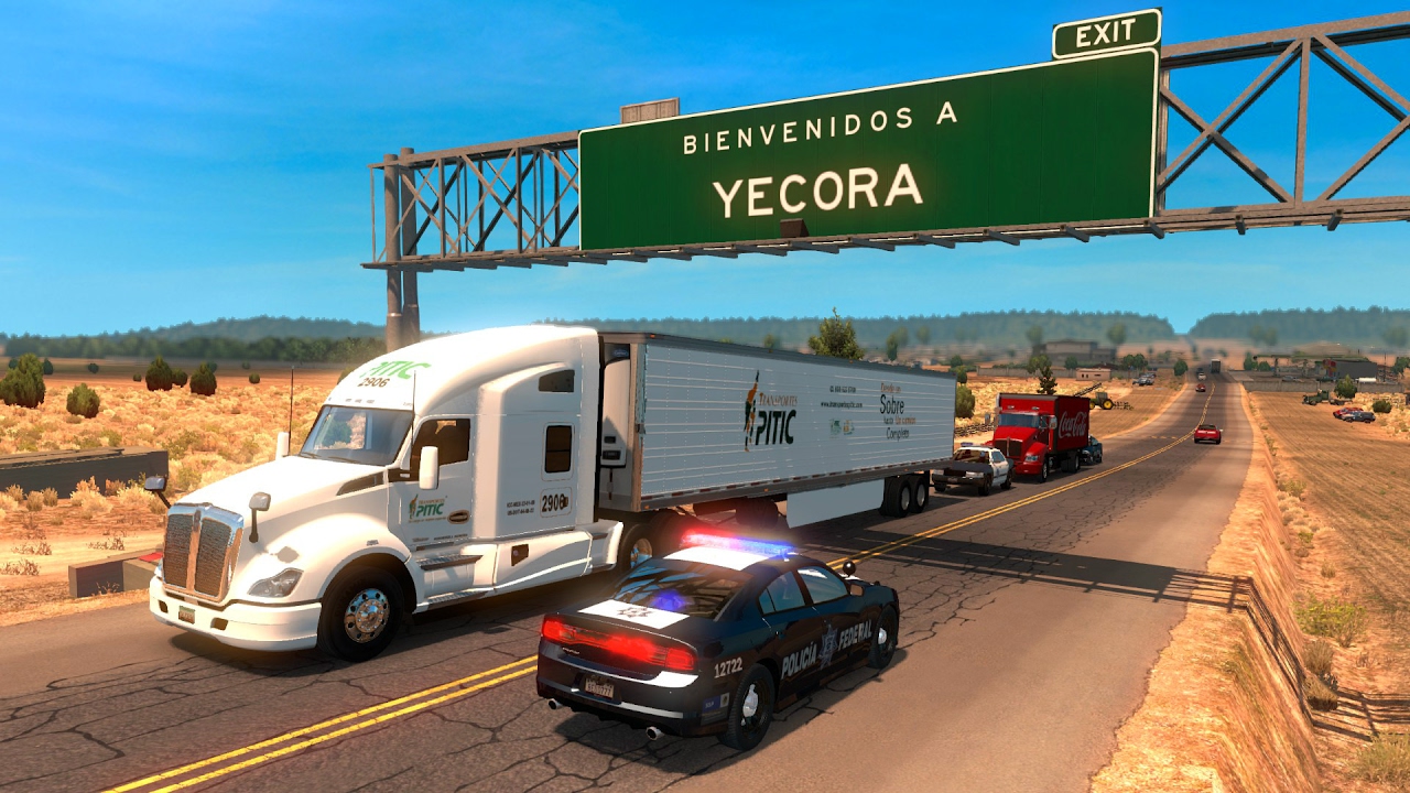 Sonora México | De Yecora a Hermosillo Sonora | Kenworth T680 skin Pitic