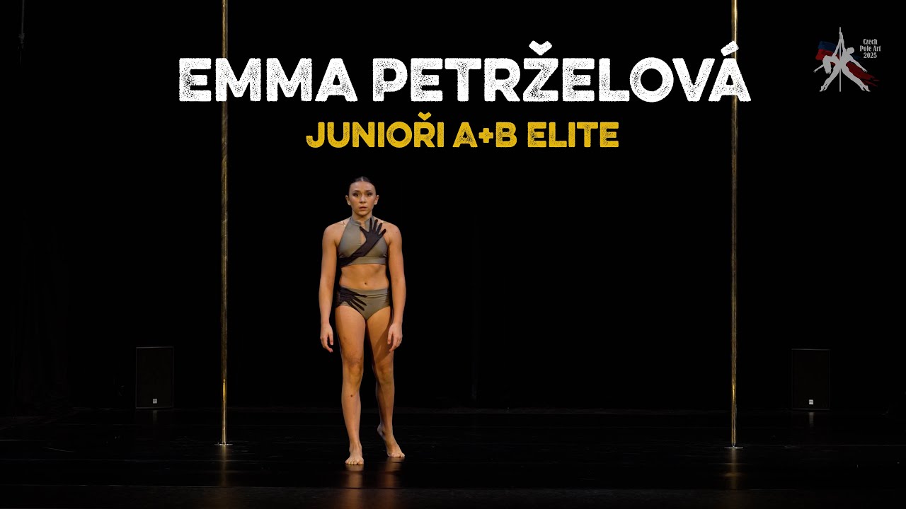Emma Petrželová - Czech Pole Art 2025 - Junioři A+B Elite