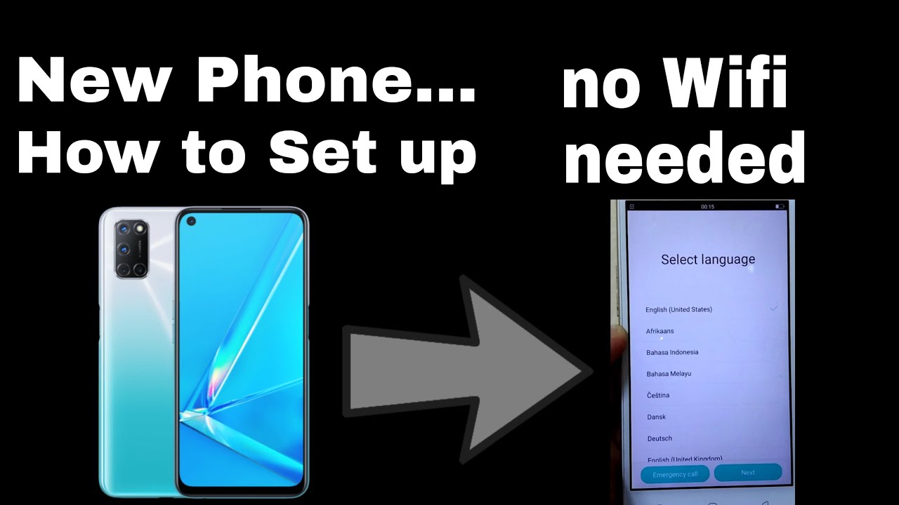 How to Set up a new Phone