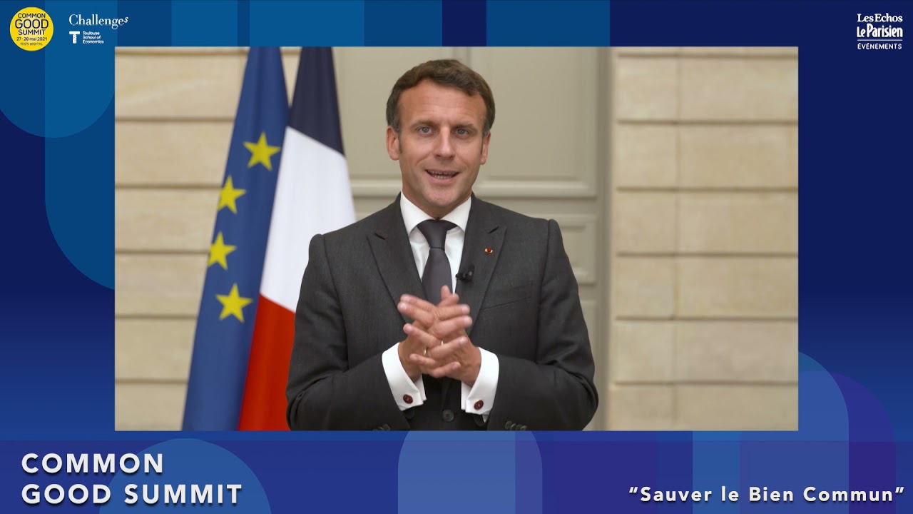 What is the Common Good ? Introduction in French with Emmanuel Macron and Jean Tirole