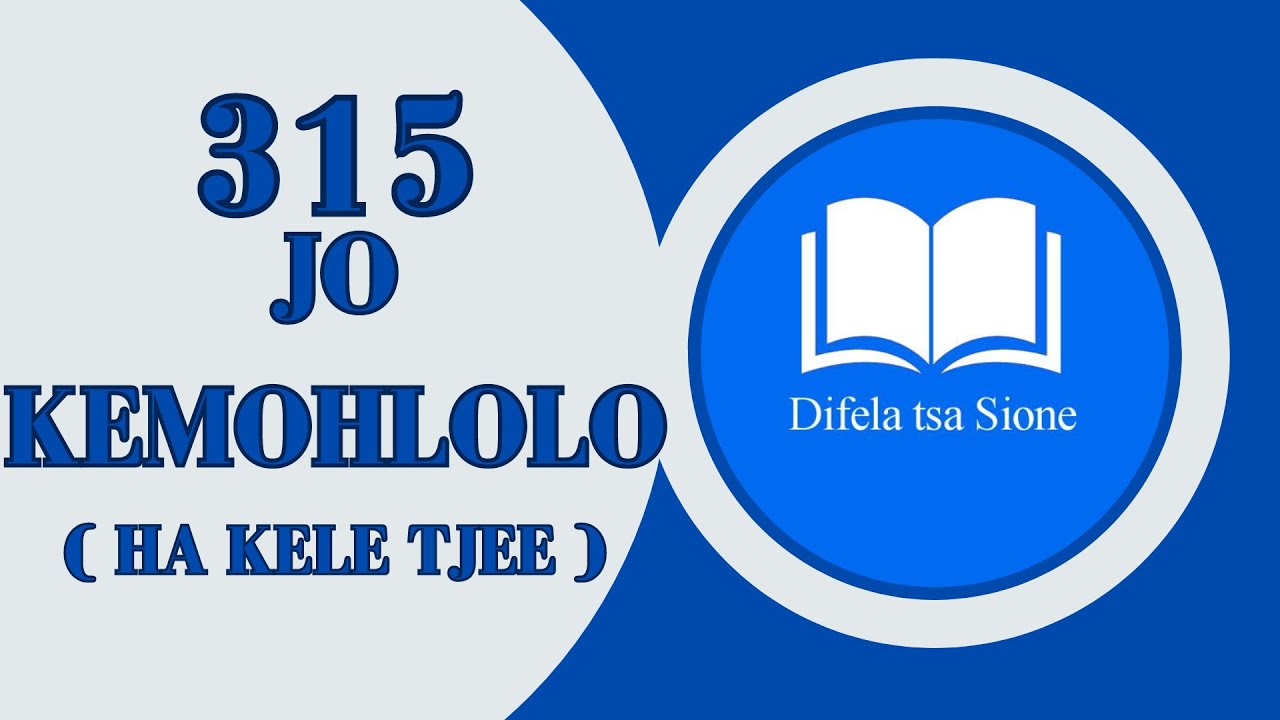 DIFELA TSA SIONE-315 | HA KE LETJEE(JO KEMOHLOLOHLOLO) | SOUTH AFRICAN GOSPEL MUSIC