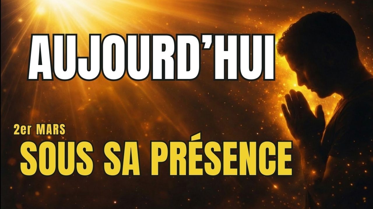 Psaume 91 – Aujourd’hui, Dieu t’entoure de Sa présence | Prière du matin