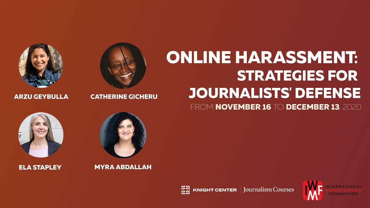 Online Harassment: Strategies for Journalists&rsquo; Defense