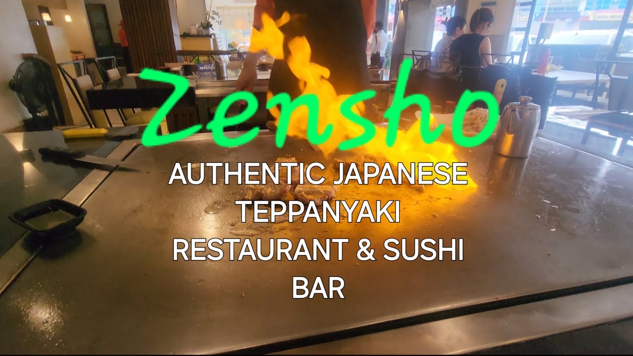 ZENSHO | Authentic Japanese Teppanyaki Restaurant & Sushi Bar | Tomas Morato