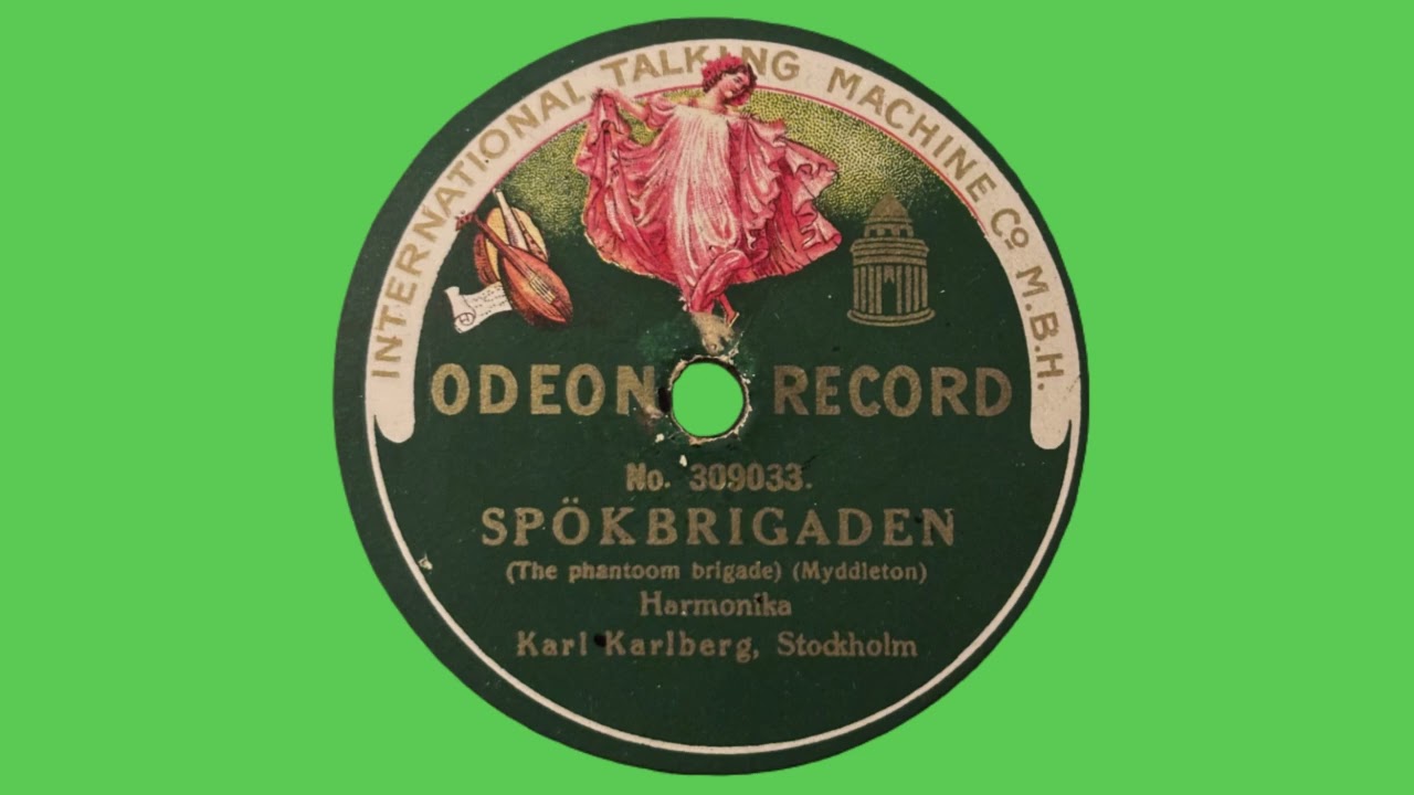 Spökbrigaden - Karl Karlberg, dragspelssolo [1913]