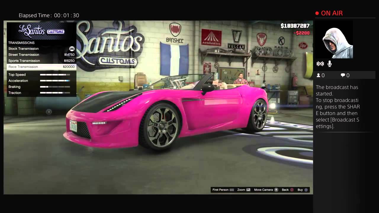 GTA 5 Grotti Carbonizare Sports Customization\WOMANS EDITION!!