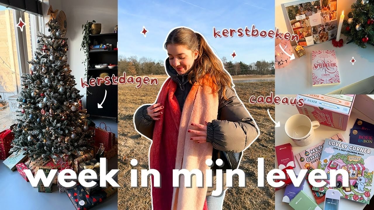 Weekvlog ⭐️🎄💌 kerstdagen, cadeautjes & kerstboeken lezen 📖