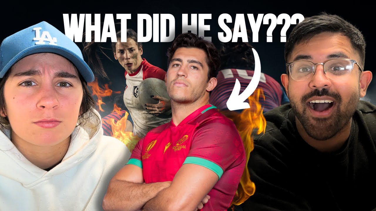 Tomás Appleton does NOT find women's rugby attractive? | REACTION