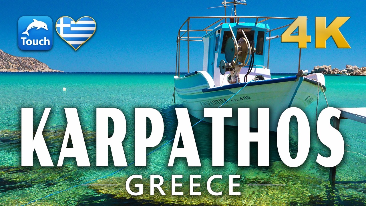 KARPATHOS (Κάρπαθος), Greece 4K ► Top Places & Secret Beaches in Europe #touchgreece INEX