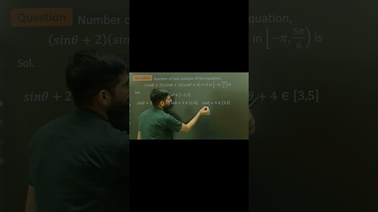 🧠 Tricky Trigonometric Equations Explained! JEE Mains & JEE Advanced #jeemains #jeeadvanced #iitjee