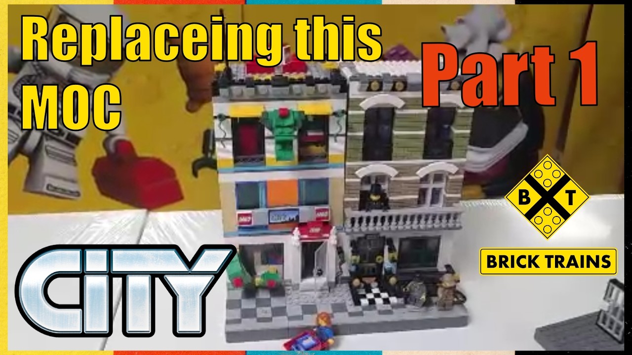 Нам нужен уголок, новая самодельная модель магазина LEGO | Часть 1