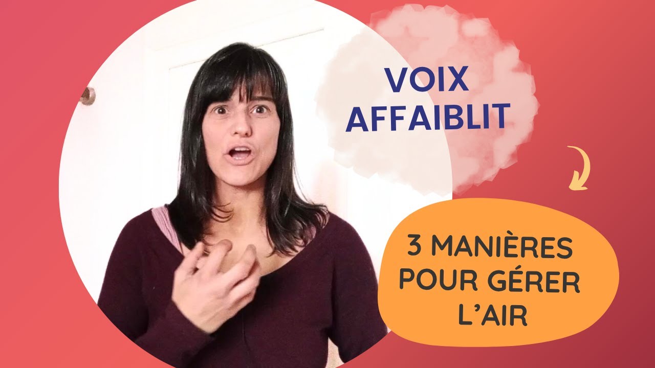 Respiration et voix : le rôle du souffle pour parler longtemps