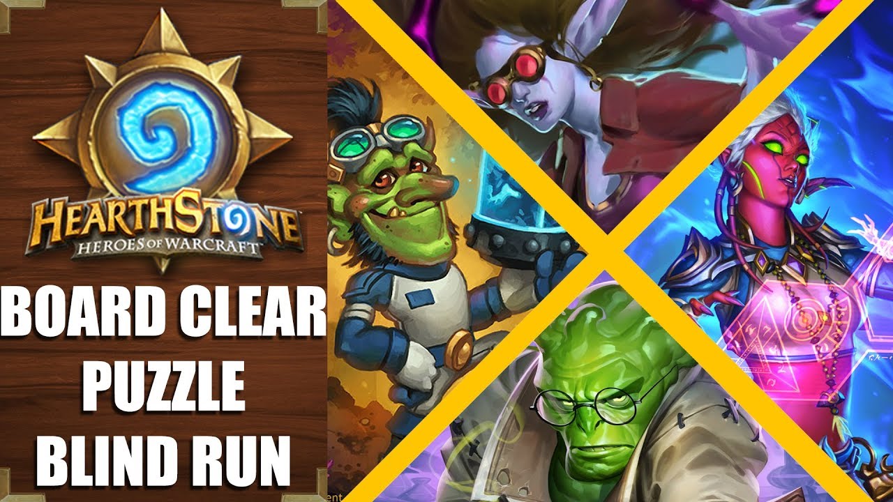 Tutti i puzzle PULIZIA! - Laboratorio Dr. Boom - Hearthstone