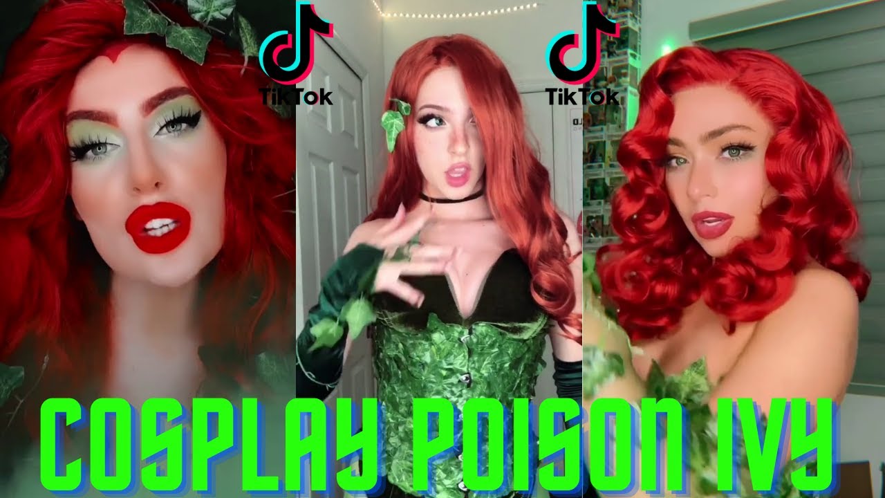 COMPILATION MAKEUP COSPLAY TIKTOK POISON IVY