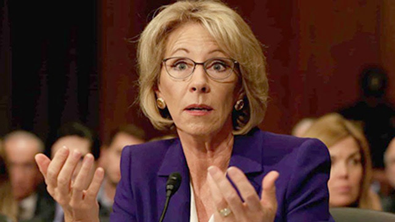 Betsy DeVos Ok With Discrimination In Schools