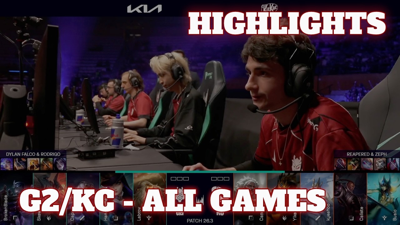G2 vs KC - All Games (Bo5) Highlights | Grand Final LEC Versus 2026 | G2 Esports vs Karmine Corp