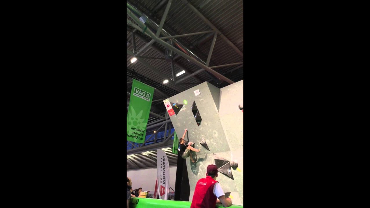 Bayrische Meisterschaft Herren, Moritz Perwitzschky, 4ter Finalboulder! 👏