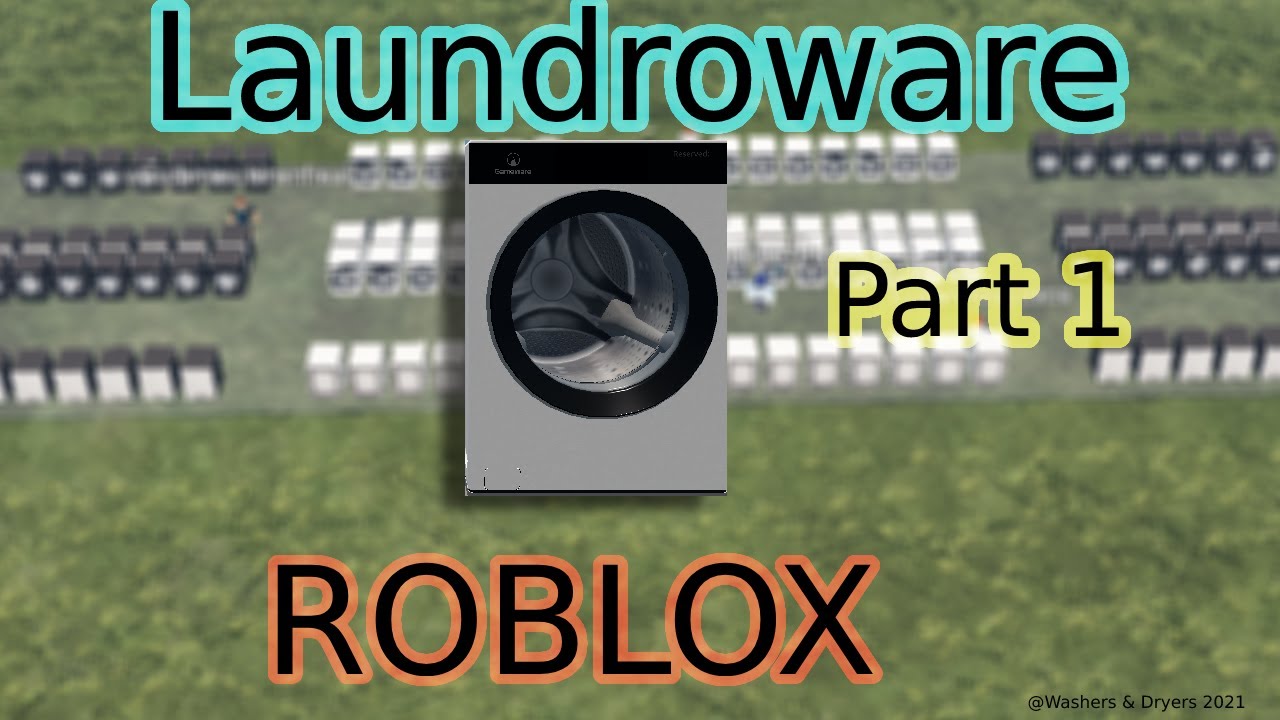 Washing Clothes and towels! | Laundroware [PRE-ALPHA] Roblox | Part 1
