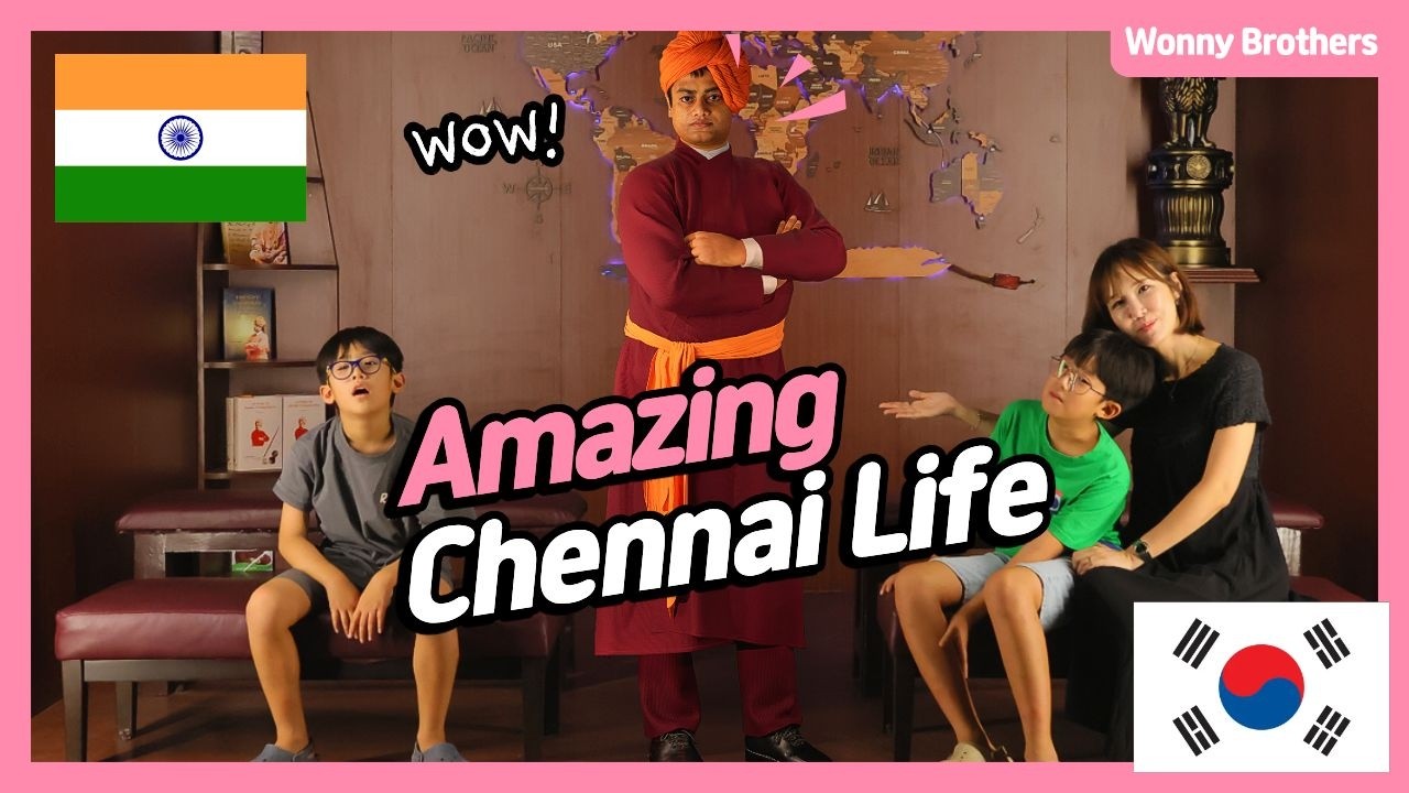 🇰🇷🇮🇳 Chennai Life with a Korean Family