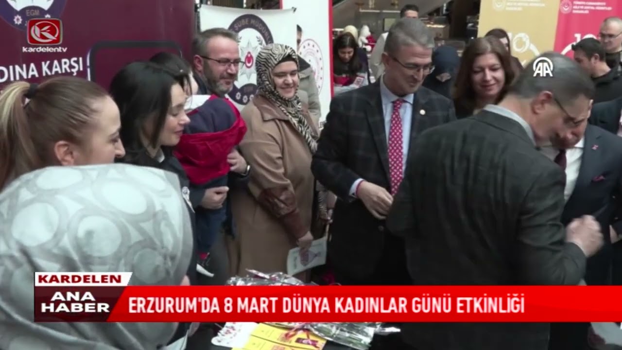 ERZURUM’DA 8 AMRT DÜNYA KADINLAR GÜNÜ ETKİNLİĞİ