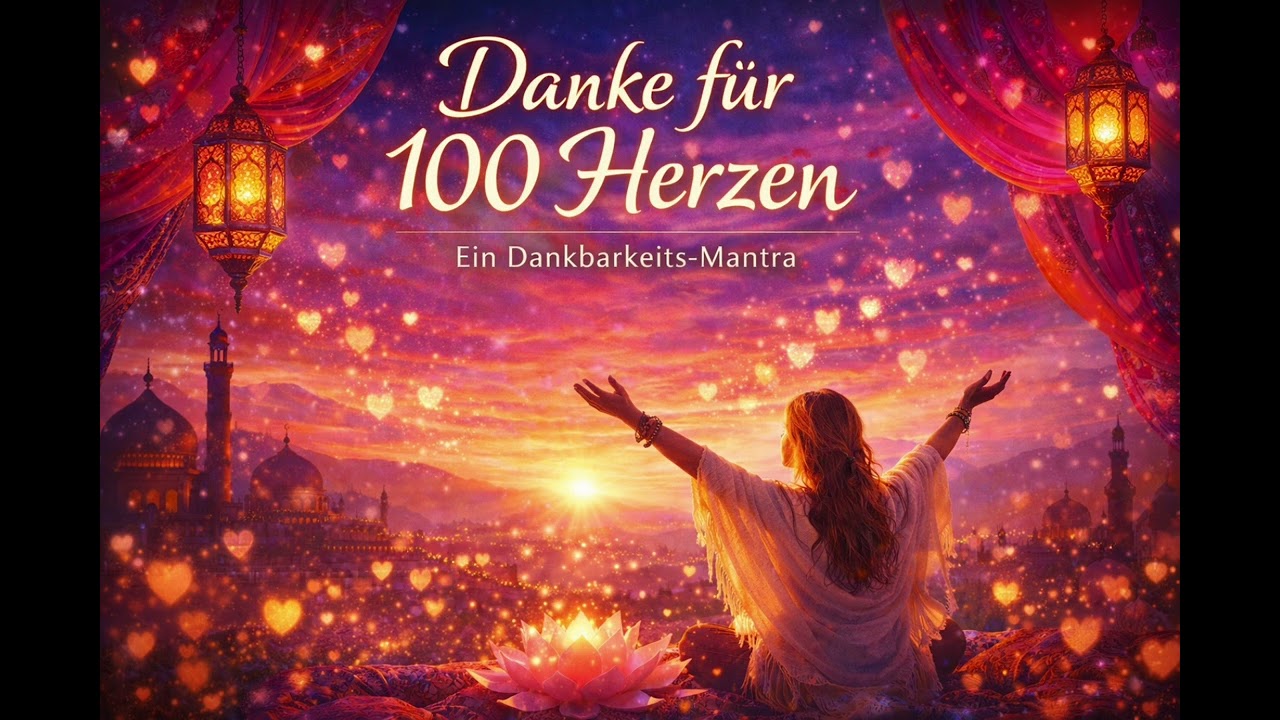 Dankbarkeits-Mantra für 100 Abonnenten 🌸 | Healing Music & Spiritual Chill