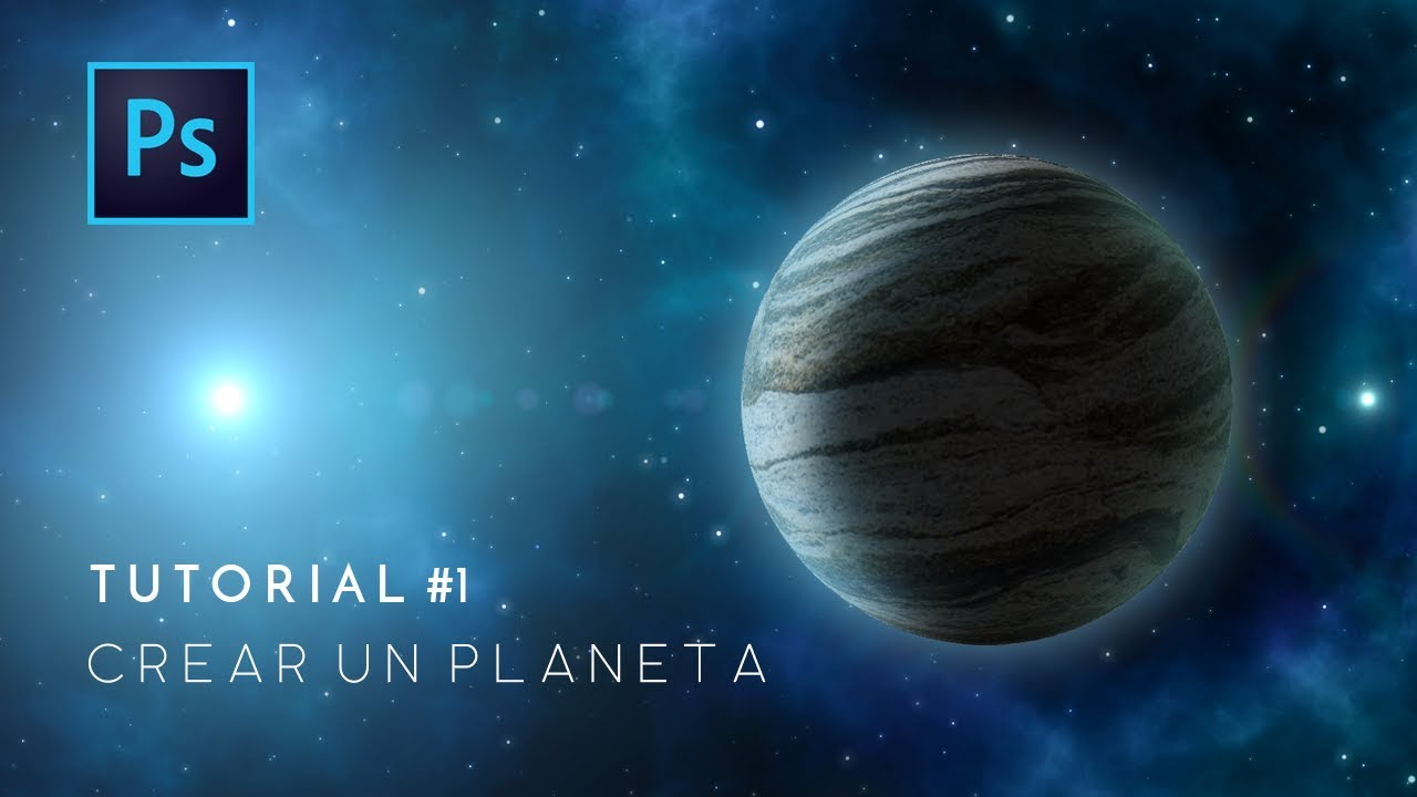 Crear un planeta en Photoshop | Tutorial