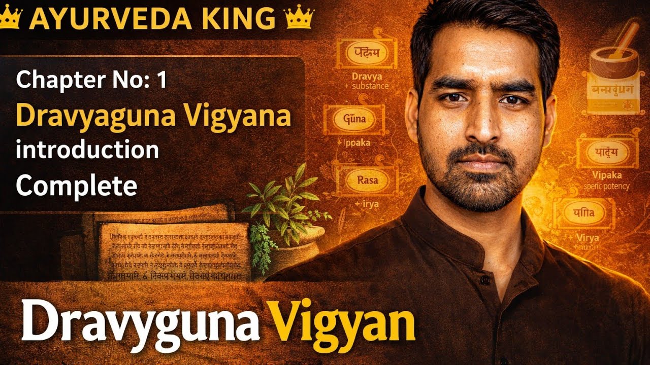 Dravyaguna Vigyana Basic Principles | chapter 1 complete | 7 Padarthas Explained | BAMS 2nd Year