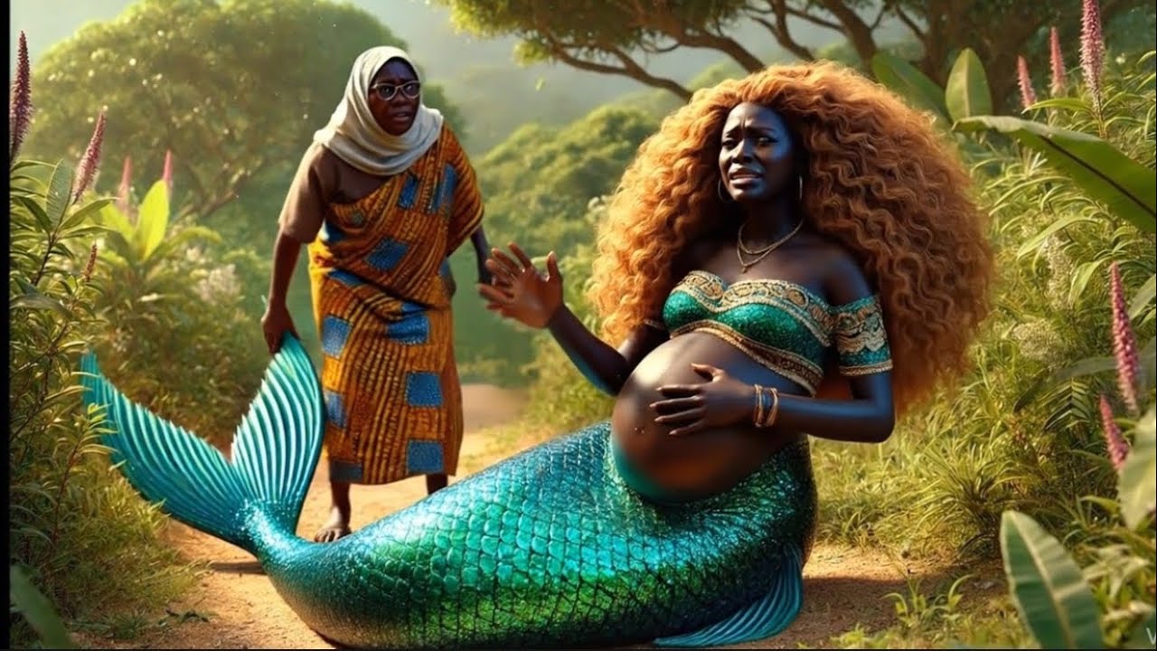 A POOR WIDOW SAVE A PREGNANT MERMAID.WHAT HAPPENED NEXT WILL SHOCK YOU.#tales #africantales