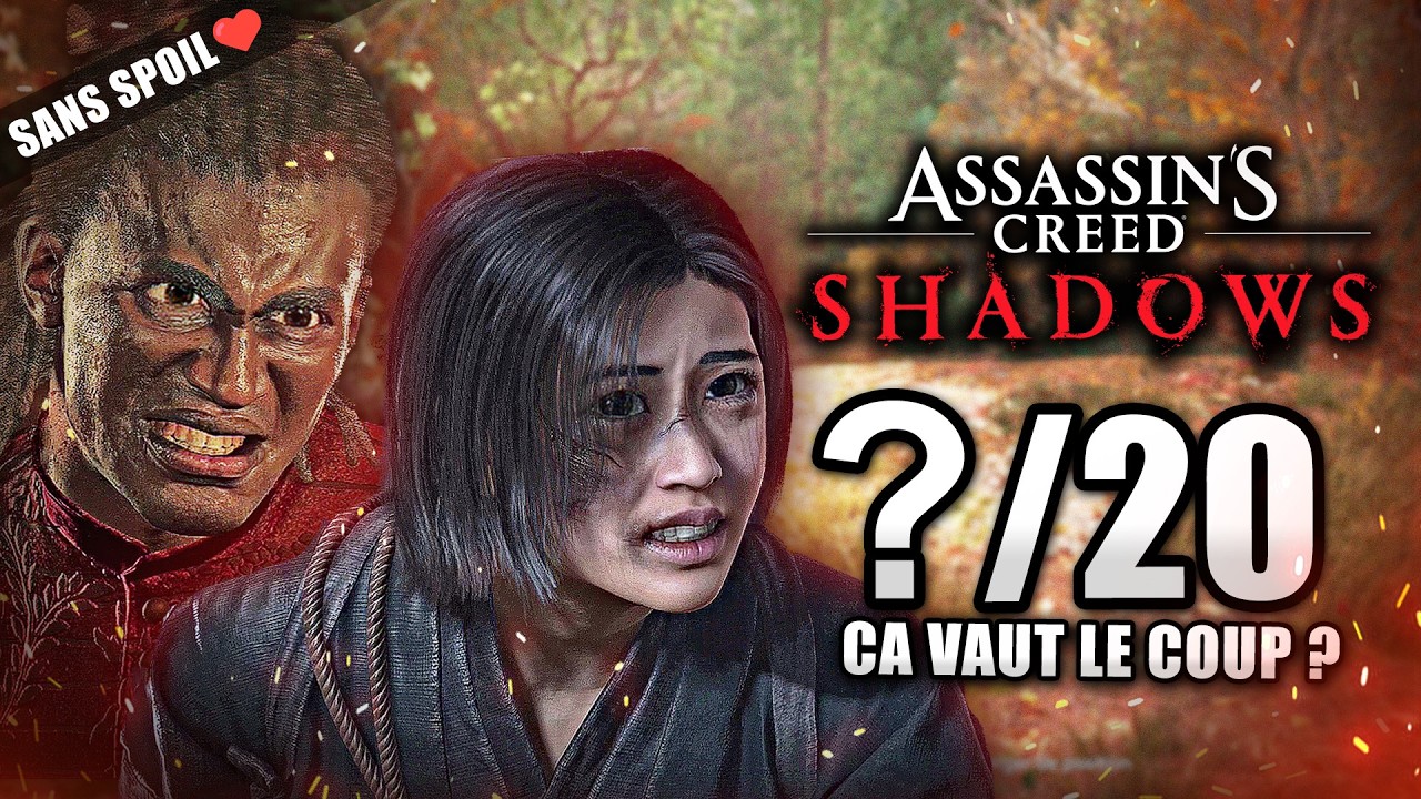Assassin's Creed Shadows : Mon Avis 100% Honn&ecirc;te ! Ca vaut le coup ? Test SANS SPOIL 🔥