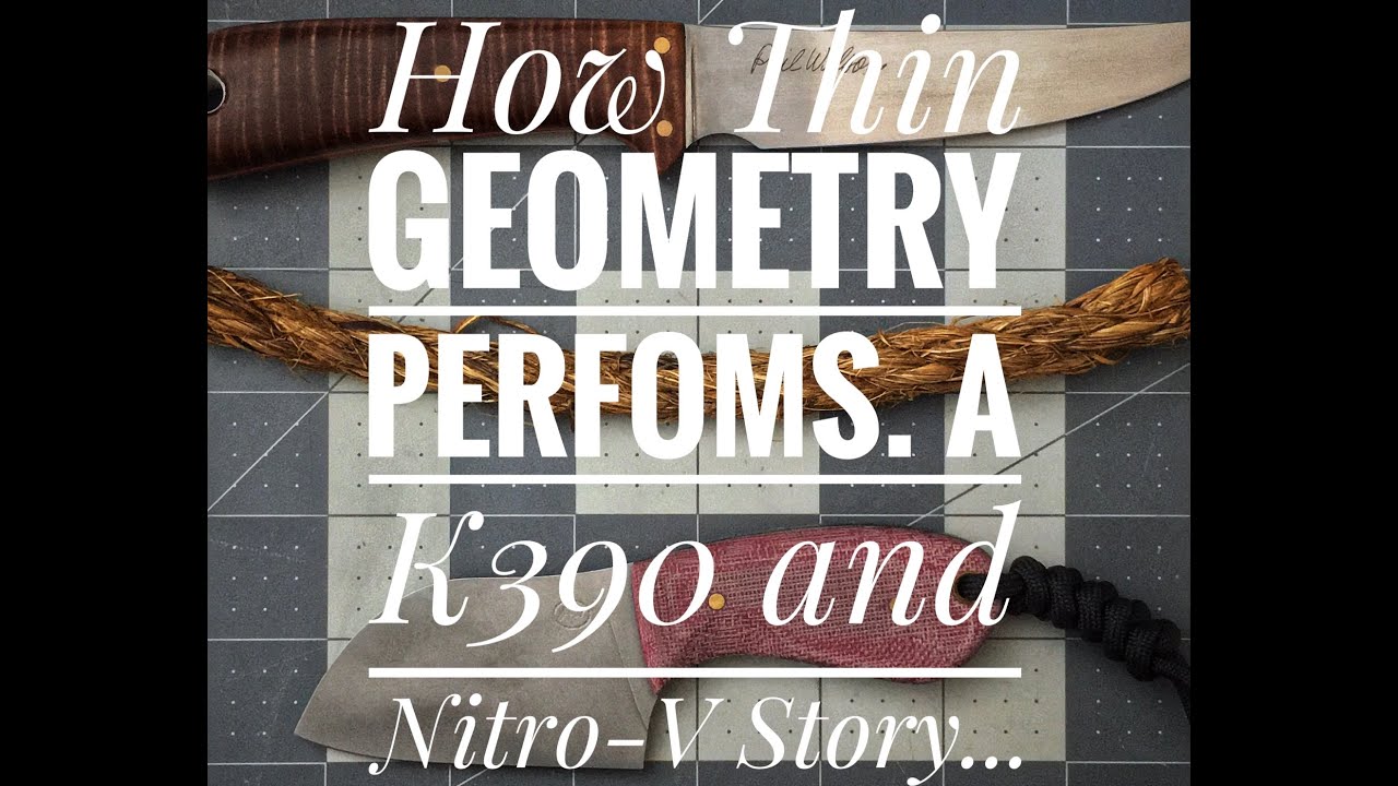 How Thin Geometry Performs. A K390 and Nitro-V Story...