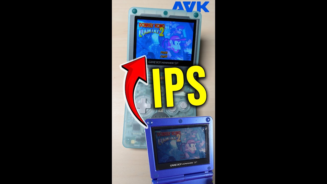 Modifica Display GBA SP in pochi Minuti!