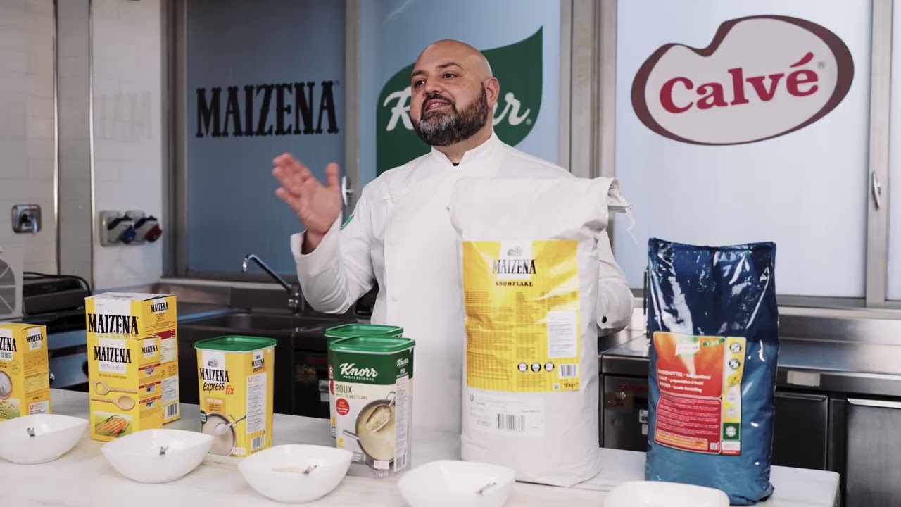 Le migliori soluzioni di Knorr Professional e Maizena per legare le tue salse