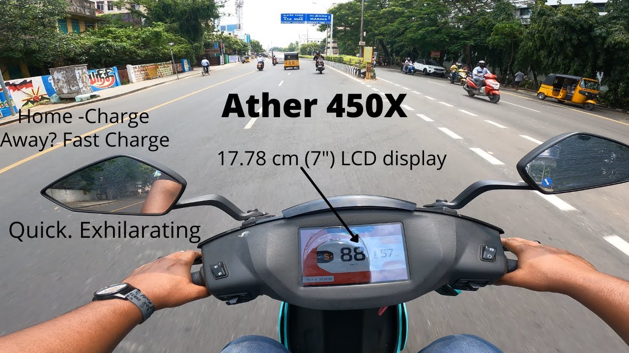 Ather Showroom Chennai - Nungambakkam | Full Detail - 2021 | Best In Class - Features |