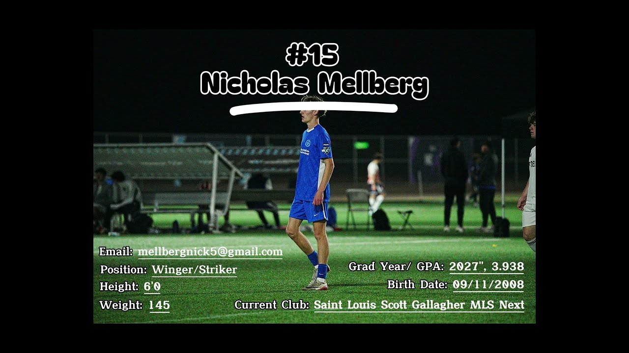 Nick Mellberg Highlight Reel: Updated