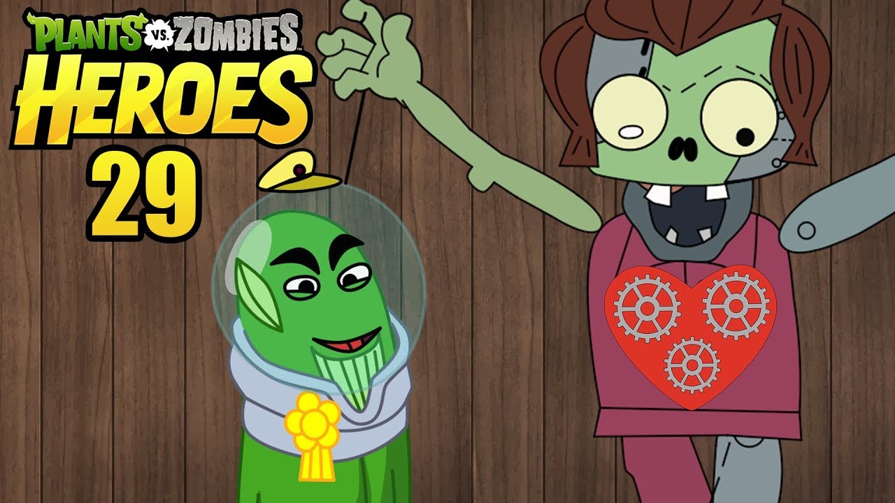 PLANTS VS ZOMBIES HEROES - Episode 29 - CYBORGS STORY ANIMATION!
